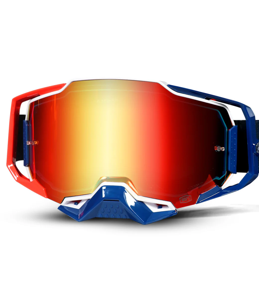ARMEGA ONYX GOGGLE RED/NAVY OSFM - Image 3