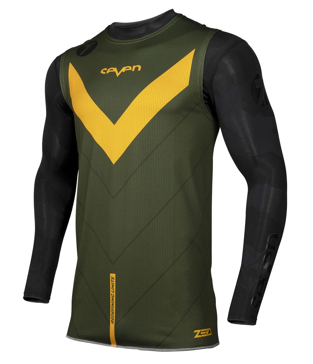 Youth Zero Victory Over Jersey - Olive - Image 3