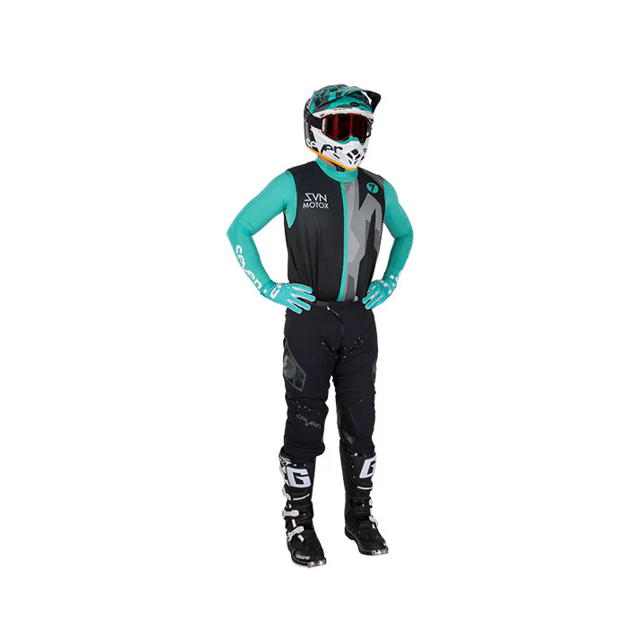 Zero Laser Cut Compression Jersey - Aqua Lite - Image 4