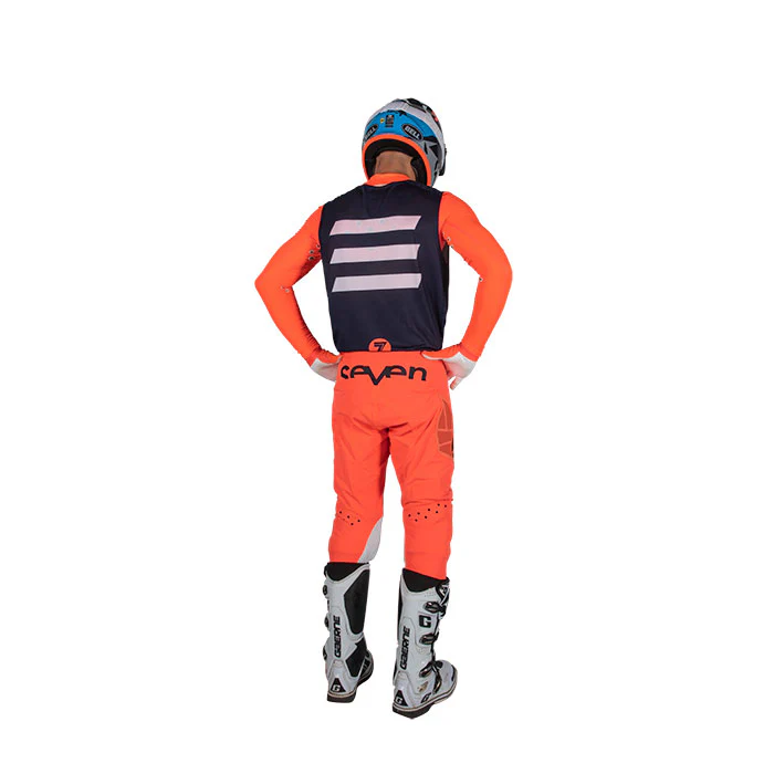 Zero Laser Cut Compression Jersey - Coral - Image 10