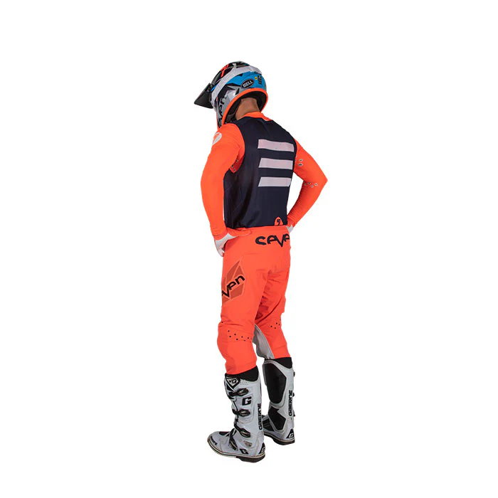 Zero Laser Cut Compression Jersey - Coral - Image 13