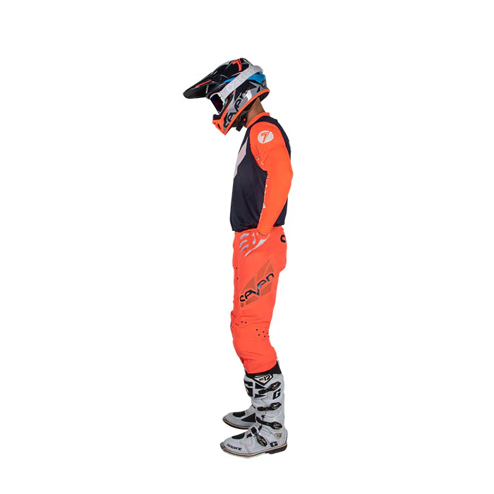 Zero Laser Cut Compression Jersey - Coral - Image 15