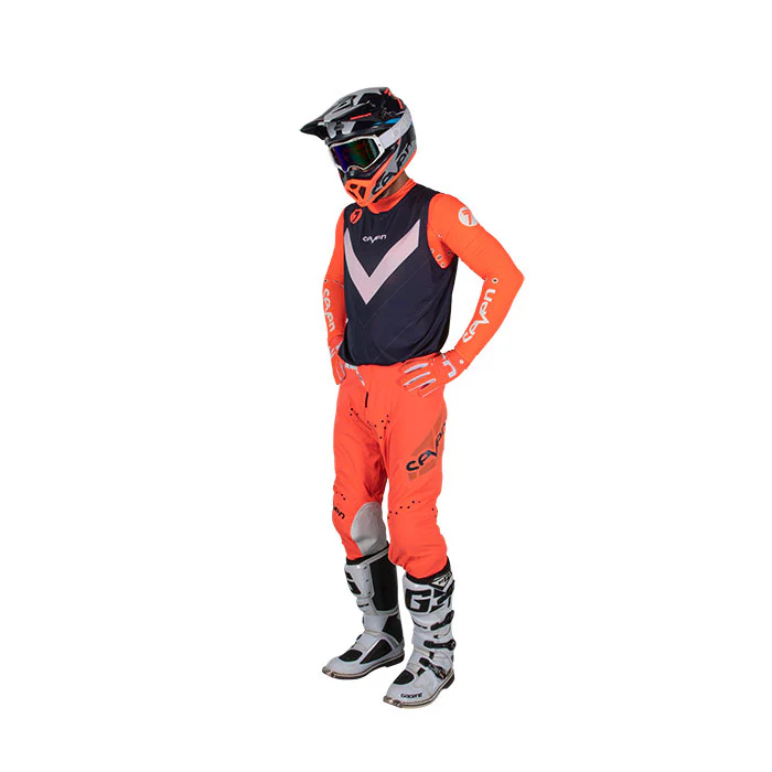 Zero Laser Cut Compression Jersey - Coral - Image 17