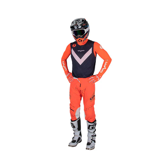 Zero Laser Cut Compression Jersey - Coral - Image 18