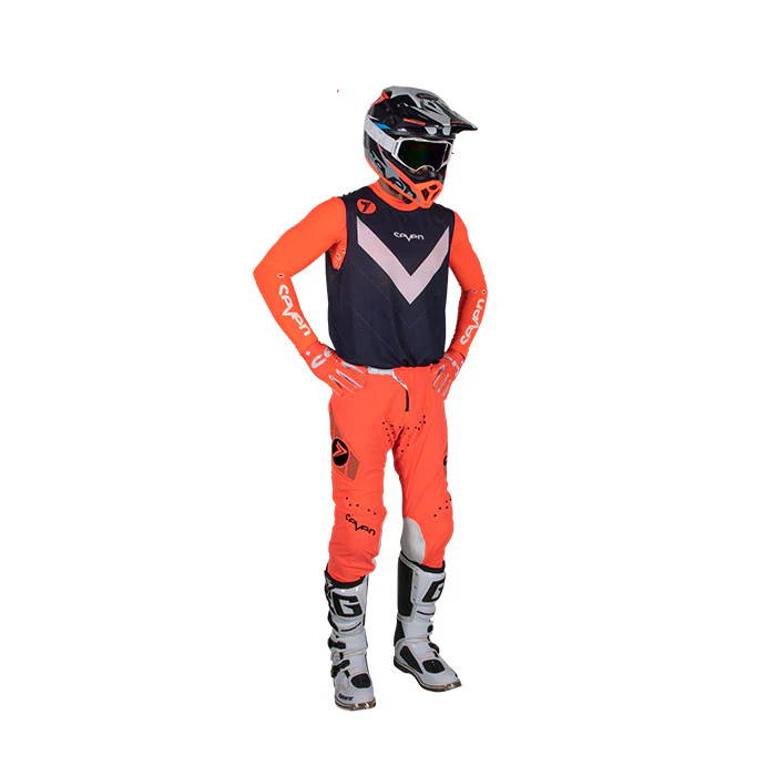 Zero Laser Cut Compression Jersey - Coral - Image 4
