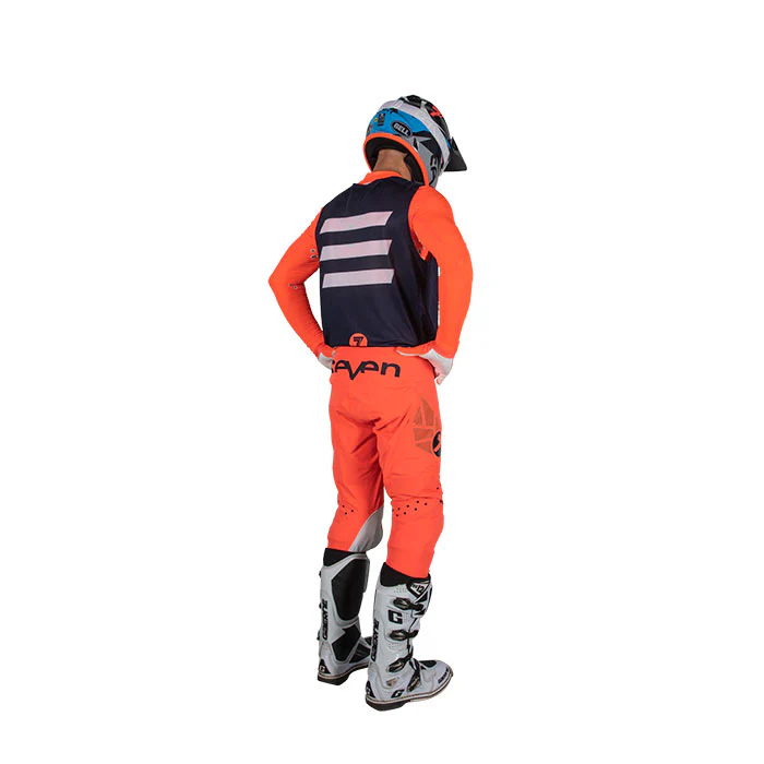 Zero Laser Cut Compression Jersey - Coral - Image 9