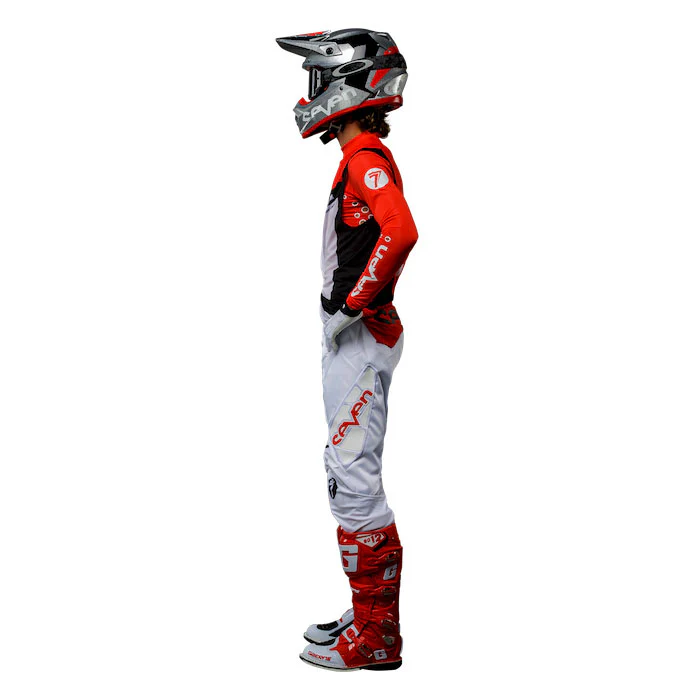 Zero Laser Cut Compression Jersey - Red - Image 15