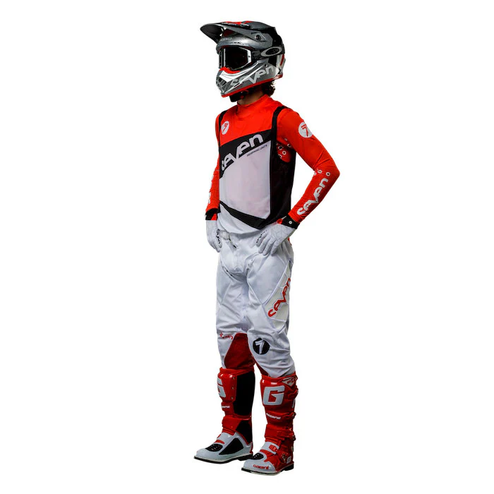 Zero Laser Cut Compression Jersey - Red - Image 17