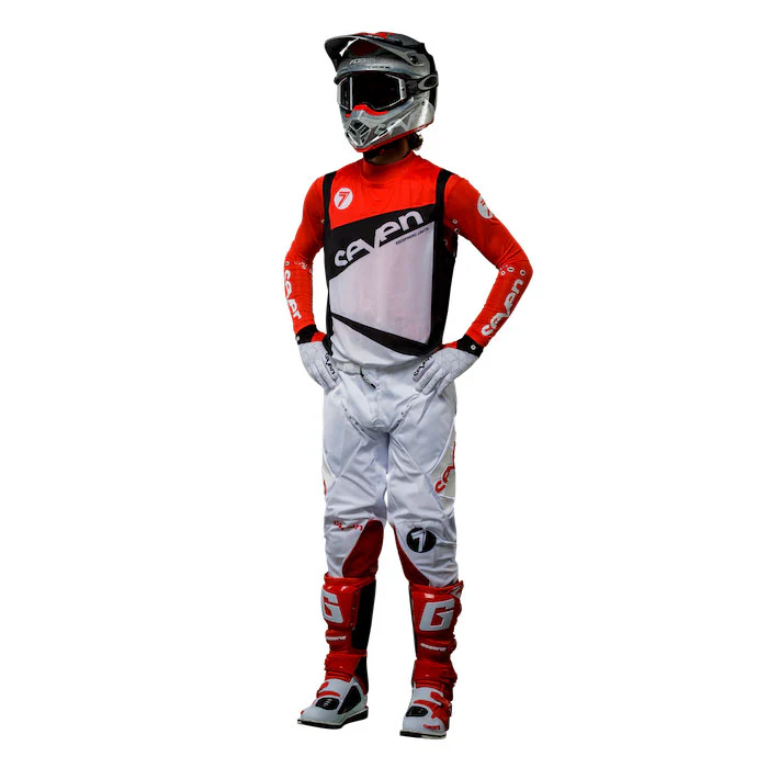 Zero Laser Cut Compression Jersey - Red - Image 18