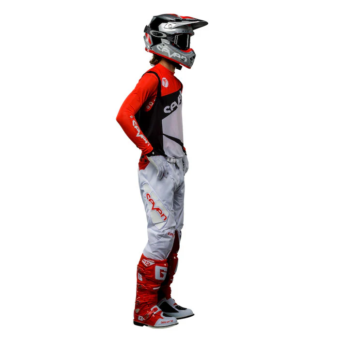 Zero Laser Cut Compression Jersey - Red - Image 6