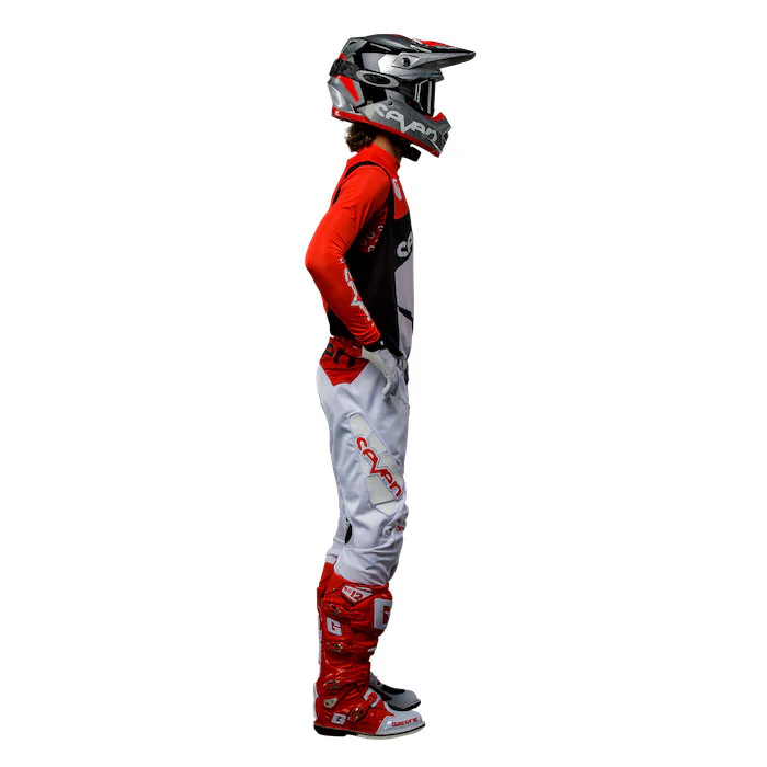Zero Laser Cut Compression Jersey - Red - Image 7