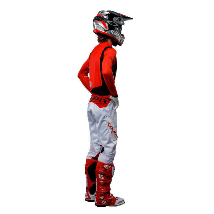 Zero Laser Cut Compression Jersey - Red - Image 8