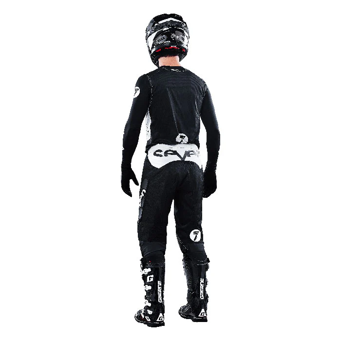 Zero Staple Laser Cut Compression Jersey - Black - Image 10