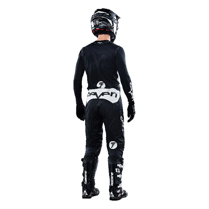Zero Staple Laser Cut Compression Jersey - Black - Image 12