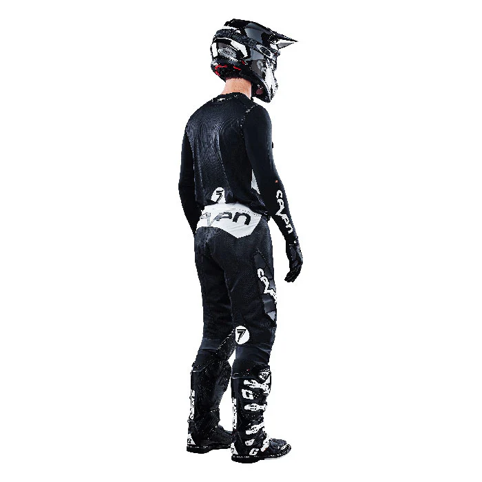 Zero Staple Laser Cut Compression Jersey - Black - Image 13