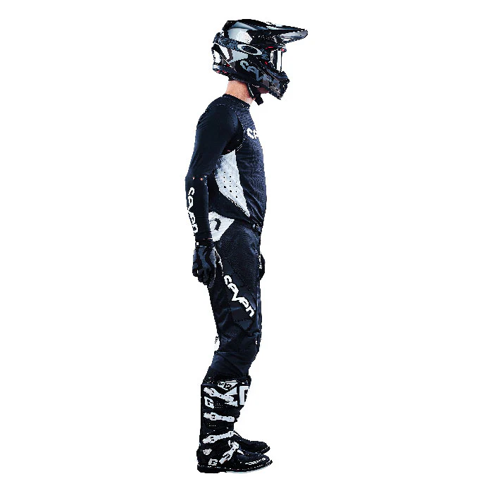 Zero Staple Laser Cut Compression Jersey - Black - Image 15