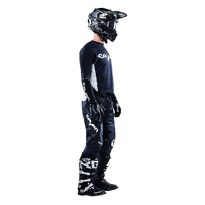 Zero Staple Laser Cut Compression Jersey - Black - Image 16