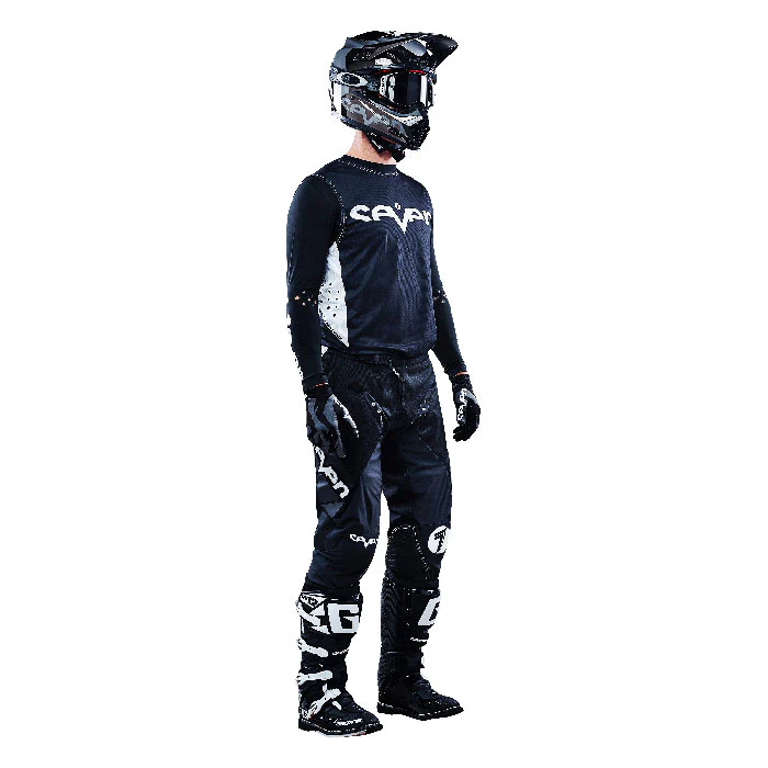 Zero Staple Laser Cut Compression Jersey - Black - Image 17