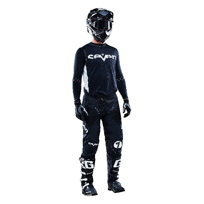 Zero Staple Laser Cut Compression Jersey - Black - Image 18
