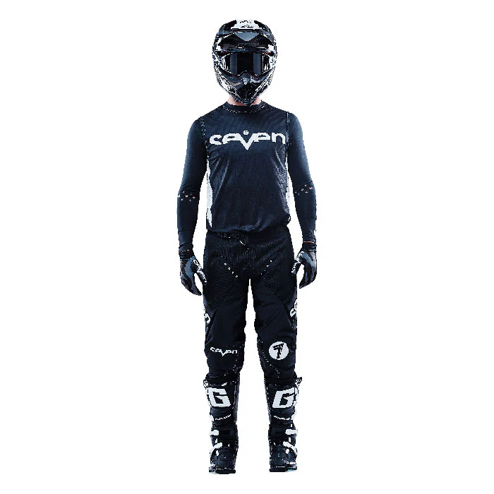 Zero Staple Laser Cut Compression Jersey - Black - Image 3