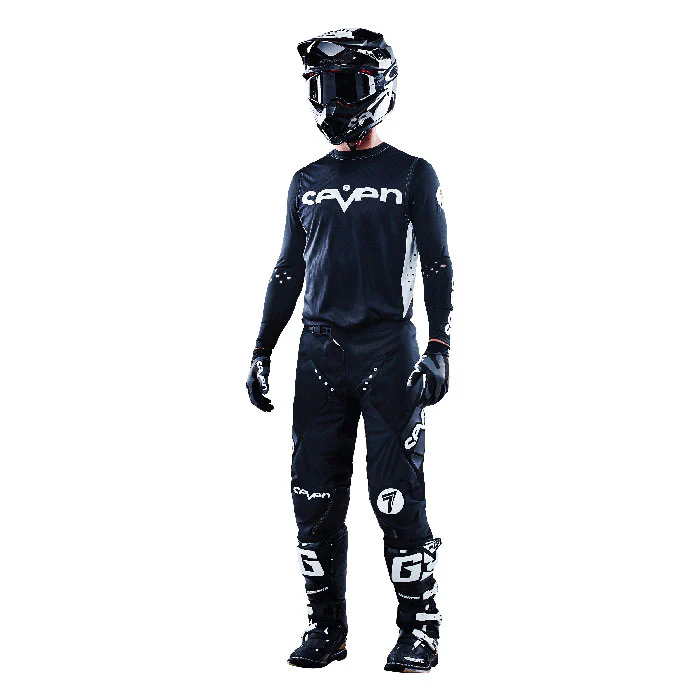 Zero Staple Laser Cut Compression Jersey - Black - Image 4