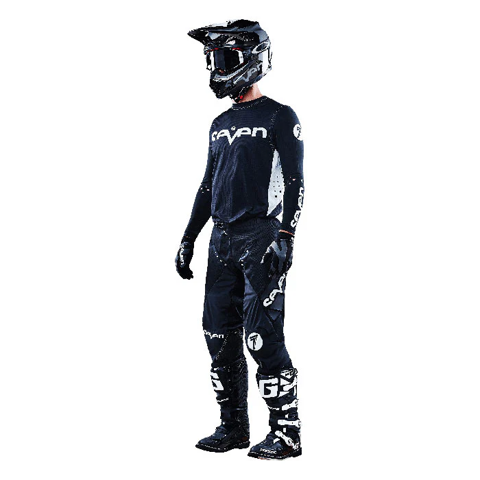 Zero Staple Laser Cut Compression Jersey - Black - Image 5