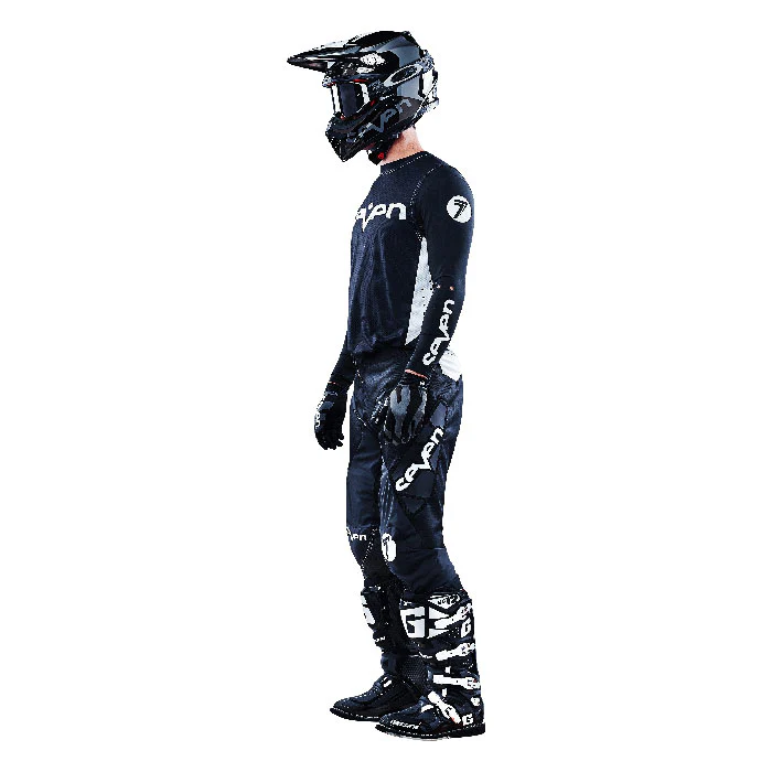 Zero Staple Laser Cut Compression Jersey - Black - Image 6