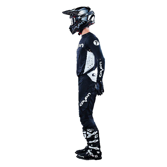 Zero Staple Laser Cut Compression Jersey - Black - Image 7