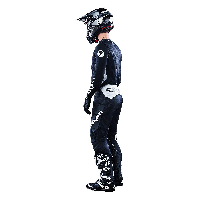 Zero Staple Laser Cut Compression Jersey - Black - Image 8