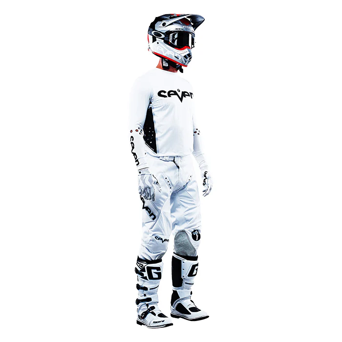 Zero Staple Laser Cut Compression Jersey - White - Image 17