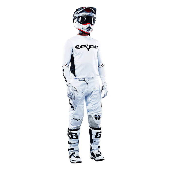 Zero Staple Laser Cut Compression Jersey - White - Image 18