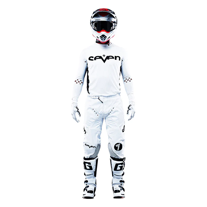 Zero Staple Laser Cut Compression Jersey - White - Image 3