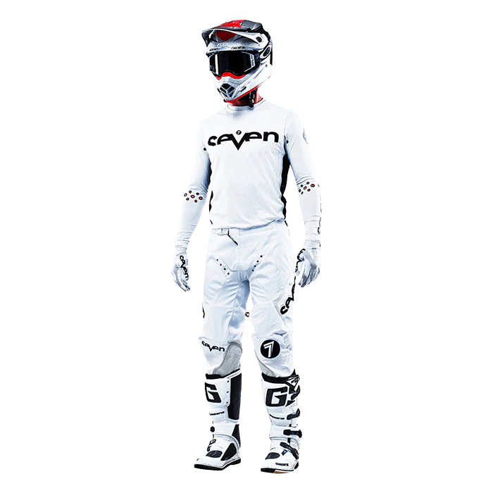 Zero Staple Laser Cut Compression Jersey - White - Image 4