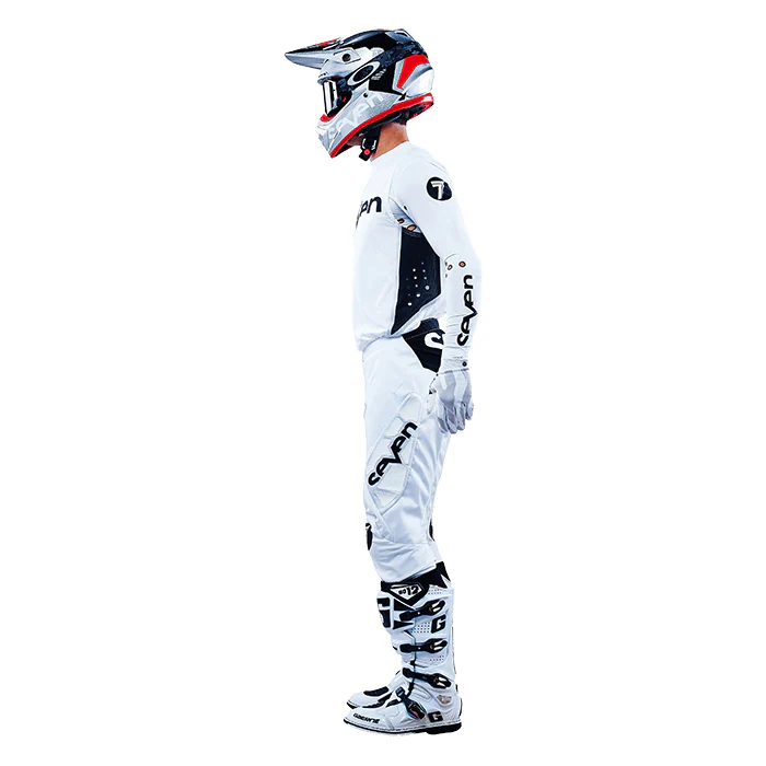 Zero Staple Laser Cut Compression Jersey - White - Image 7