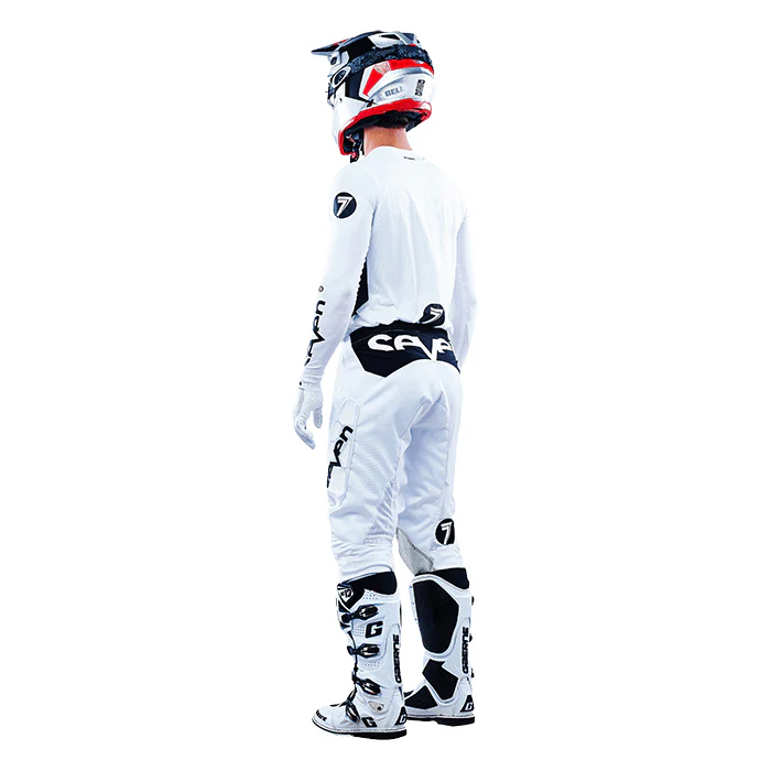 Zero Staple Laser Cut Compression Jersey - White - Image 9